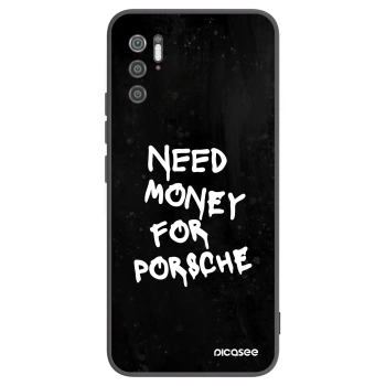 Picasee silikonowe czarne etui na Xiaomi Poco M3 Pro 5G - Black Dollar