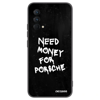 Picasee silikonowe czarne etui na Realme GT Master Edition 5G - Black Dollar