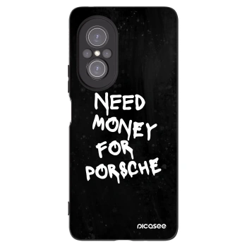 Picasee silikonowe czarne etui na Huawei Nova 9 SE - Black Dollar