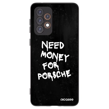 Picasee silikonowe czarne etui na Samsung Galaxy A33 5G A336 - Black Dollar