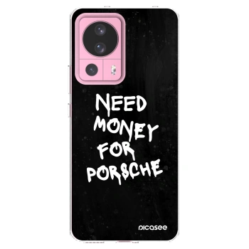 Picasee silikonowe przeźroczyste etui na Xiaomi 13 Lite - Black Dollar