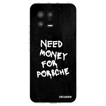 Picasee silikonowe przeźroczyste etui na Xiaomi 13 - Black Dollar