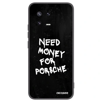 Picasee silikonowe czarne etui na Xiaomi 13 Pro - Black Dollar