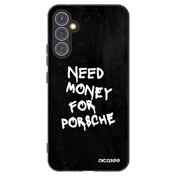 Picasee silikonowe czarne etui na Samsung Galaxy A34 5G A346B - Black Dollar