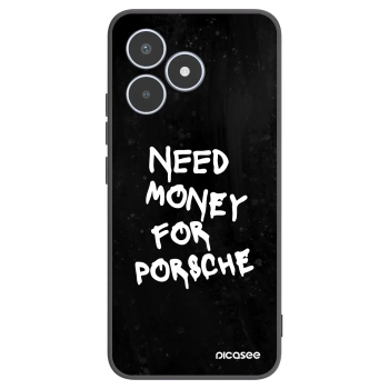 Picasee silikonowe czarne etui na Realme C53 - Black Dollar