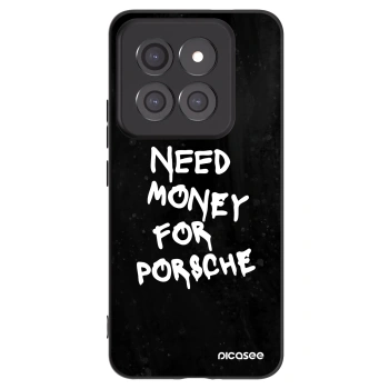 Picasee silikonowe czarne etui na Xiaomi 14 Pro - Black Dollar