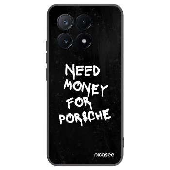 Picasee silikonowe czarne etui na Xiaomi Poco X6 Pro - Black Dollar