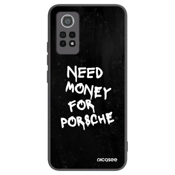 Picasee silikonowe czarne etui na Xiaomi Redmi Note 12 Pro 4G - Black Dollar