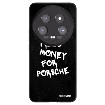 Picasee silikonowe czarne etui na Xiaomi 14 Ultra - Black Dollar