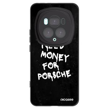 Picasee silikonowe czarne etui na Honor Magic6 Pro - Black Dollar