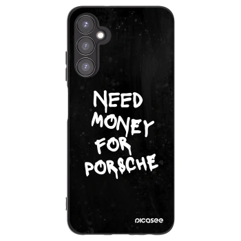 Picasee silikonowe czarne etui na Samsung Galaxy A05s A057G - Black Dollar