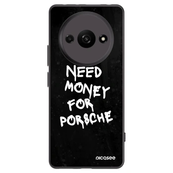 Picasee silikonowe czarne etui na Xiaomi Redmi A3 - Black Dollar