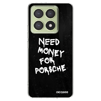 Picasee silikonowe przeźroczyste etui na Xiaomi 14T - Black Dollar