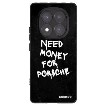 Picasee silikonowe czarne etui na Xiaomi Redmi Note 14 Pro+ 5G - Black Dollar