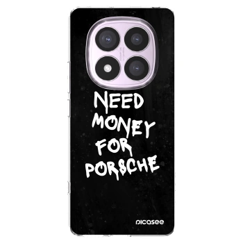 Picasee silikonowe przeźroczyste etui na Xiaomi Redmi Note 14 Pro 5G - Black Dollar