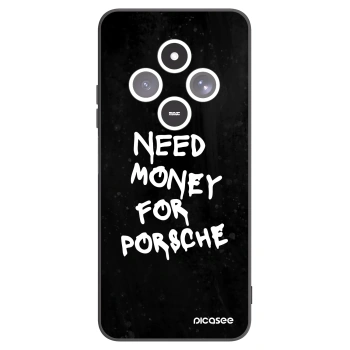 Picasee silikonowe czarne etui na Xiaomi Redmi 14C - Black Dollar