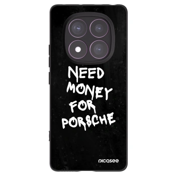 Picasee silikonowe czarne etui na Xiaomi Redmi Note 14 Pro 4G - Black Dollar