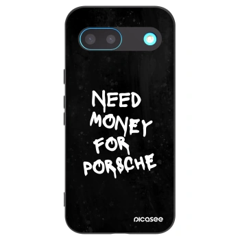 Picasee silikonowe czarne etui na Google Pixel 8 - Black Dollar