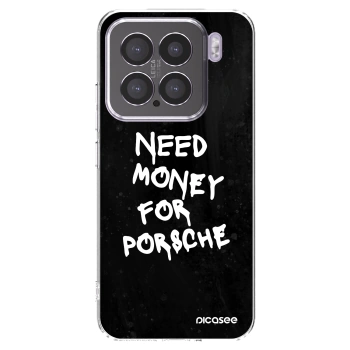 Picasee silikonowe przeźroczyste etui na Xiaomi 15 - Black Dollar