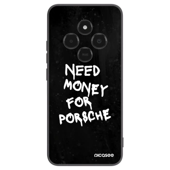 Picasee silikonowe czarne etui na Xiaomi Poco C75 - Black Dollar