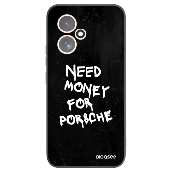 Picasee silikonowe czarne etui na Honor 400 5G - Black Dollar