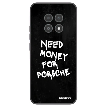 Picasee silikonowe czarne etui na Realme 12X - Black Dollar