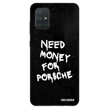 Etui na Samsung Galaxy A71 A715F - Black Dollar