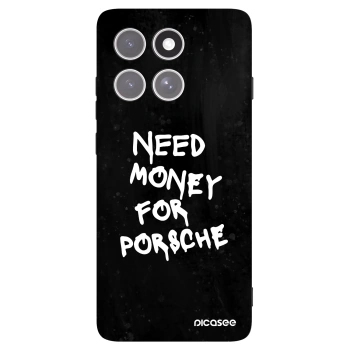 Picasee silikonowe czarne etui na Motorola Edge 60 Pro - Black Dollar