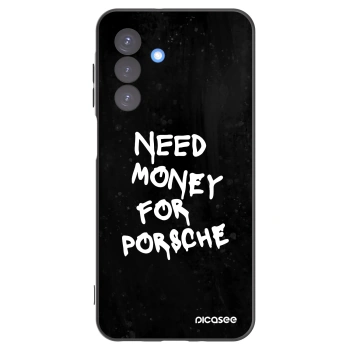 Picasee silikonowe czarne etui na Samsung Galaxy A17 5G - Black Dollar