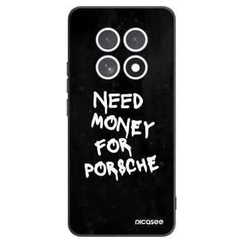 Picasee silikonowe czarne etui na Xiaomi Redmi Note 15 4G - Black Dollar