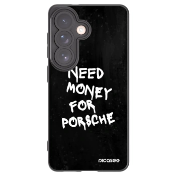 Picasee silikonowe czarne etui na Samsung Galaxy S26 - Black Dollar