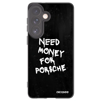 Picasee silikonowe czarne etui na Samsung Galaxy S26+ - Black Dollar