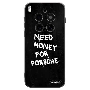 Picasee silikonowe czarne etui na Vivo X300 Pro - Black Dollar