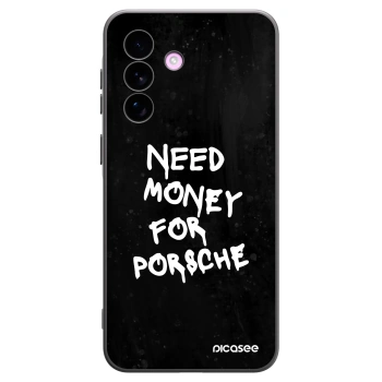 Picasee silikonowe czarne etui na Samsung Galaxy A57 5G - Black Dollar