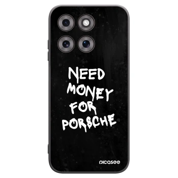 Picasee silikonowe czarne etui na Motorola Moto G77 - Black Dollar