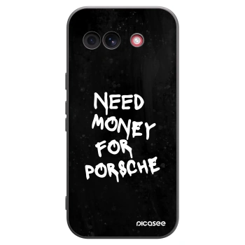 Picasee silikonowe czarne etui na Google Pixel 10a - Black Dollar