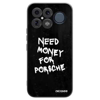 Picasee silikonowe czarne etui na Xiaomi Poco F8 Ultra - Black Dollar