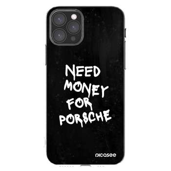 Picasee silikonowe przeźroczyste etui na Apple iPhone 11 Pro - Black Dollar