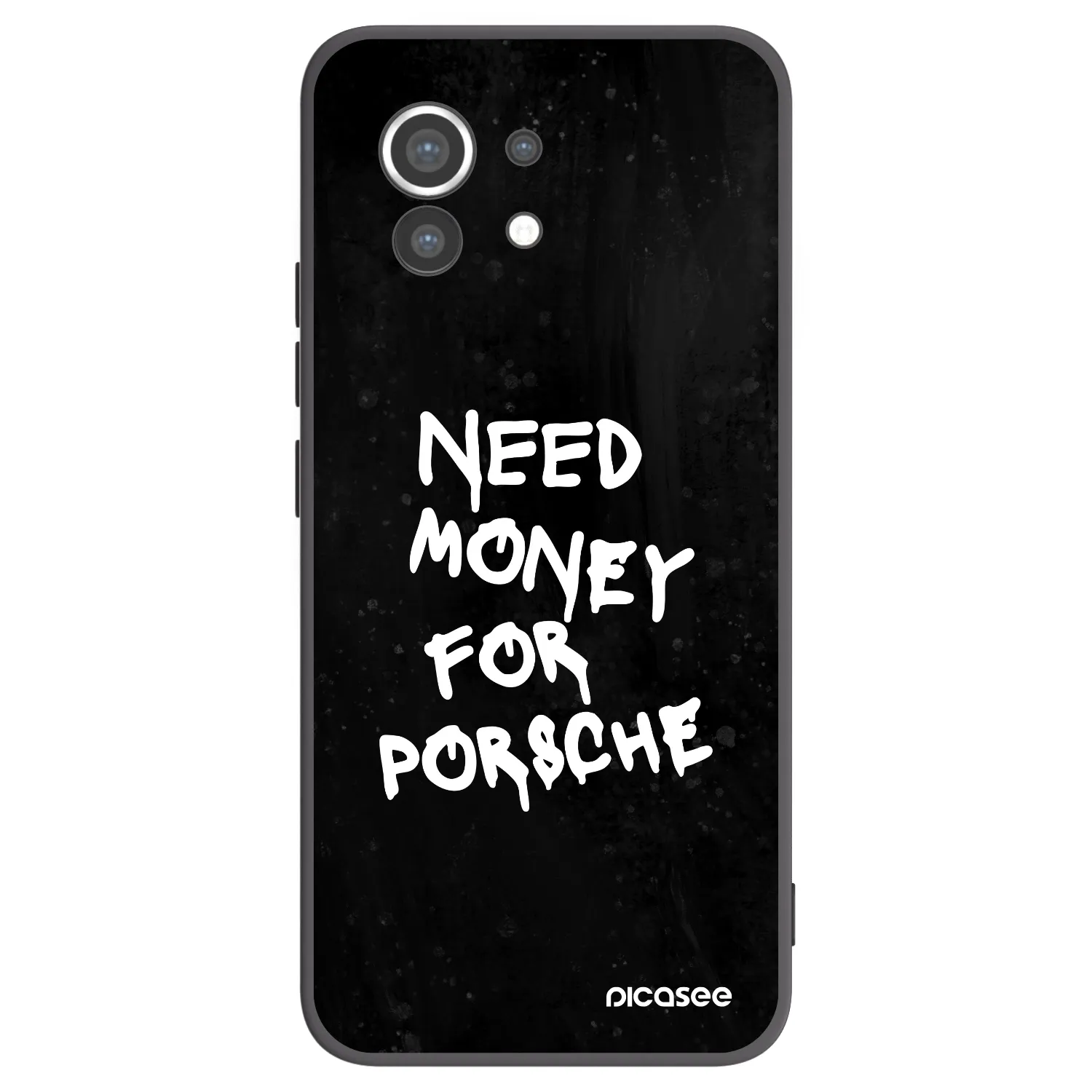 Picasee silikonowe czarne etui na Xiaomi Mi 11 - Black Dollar
