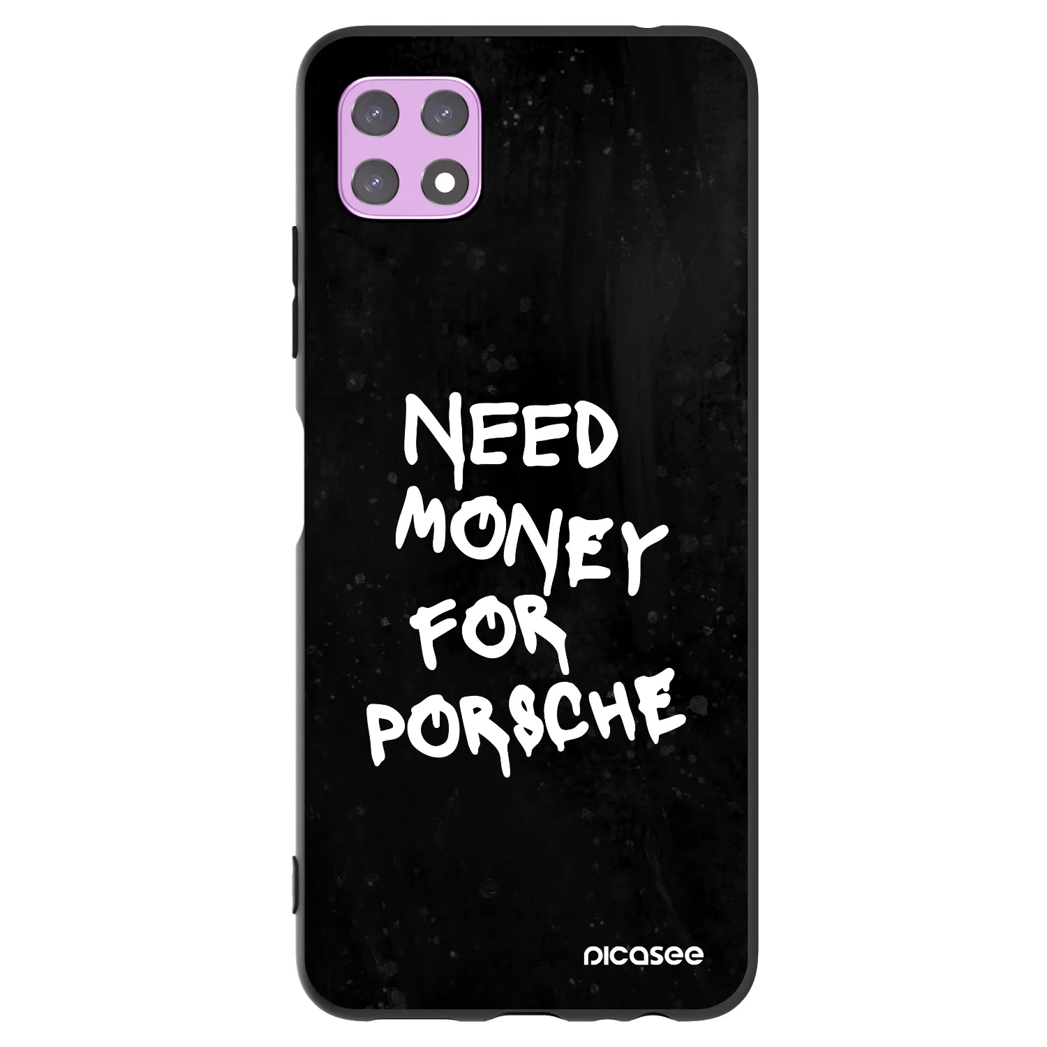 Picasee silikonowe czarne etui na Samsung Galaxy A22 A226B 5G - Black Dollar