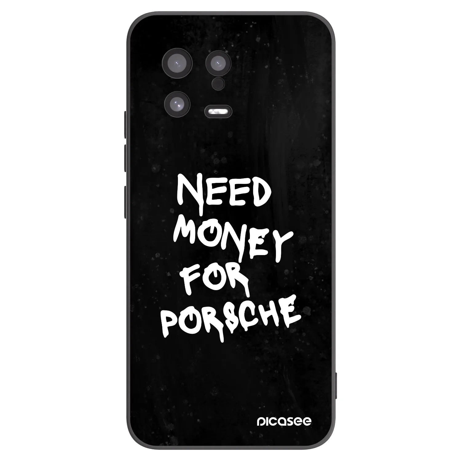 Picasee silikonowe czarne etui na Xiaomi 13 - Black Dollar