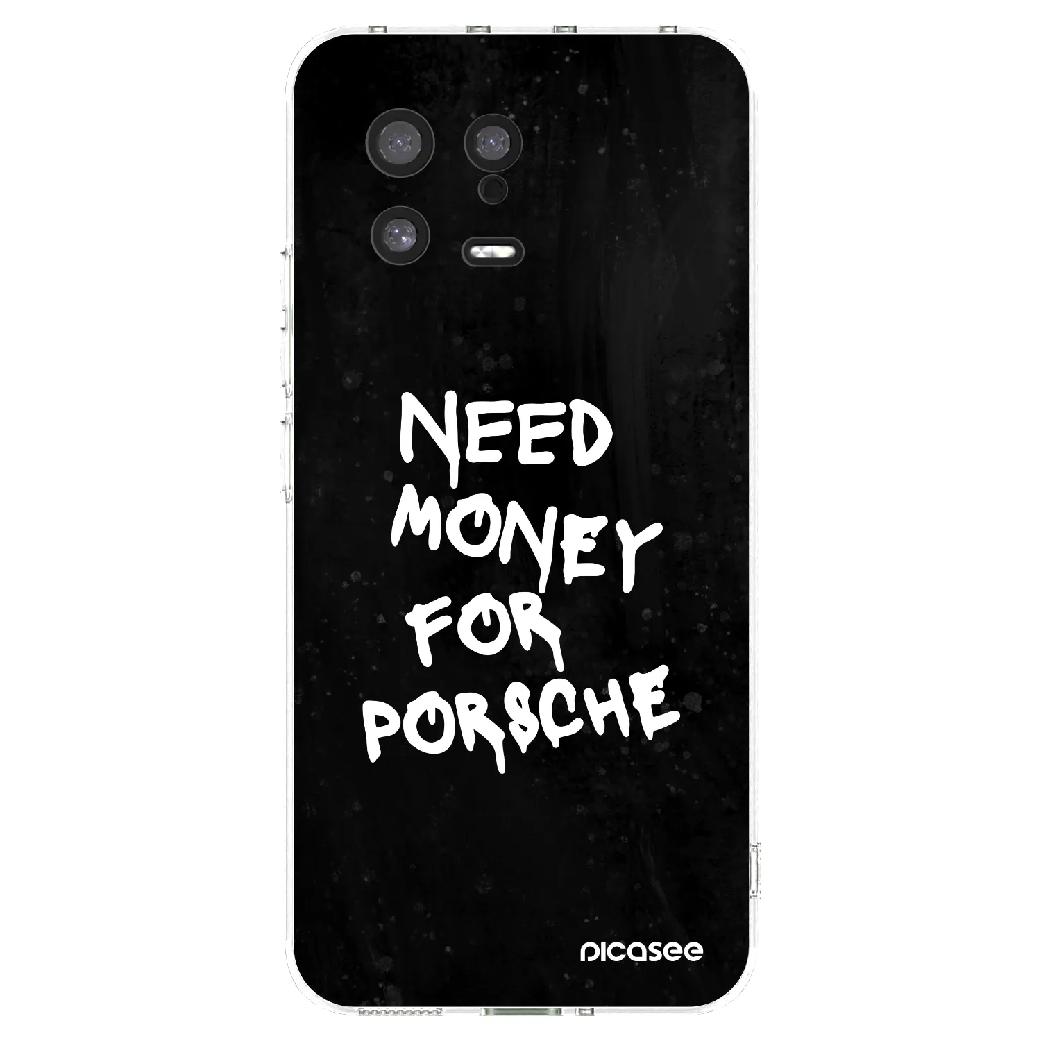 Picasee silikonowe przeźroczyste etui na Xiaomi 13 - Black Dollar