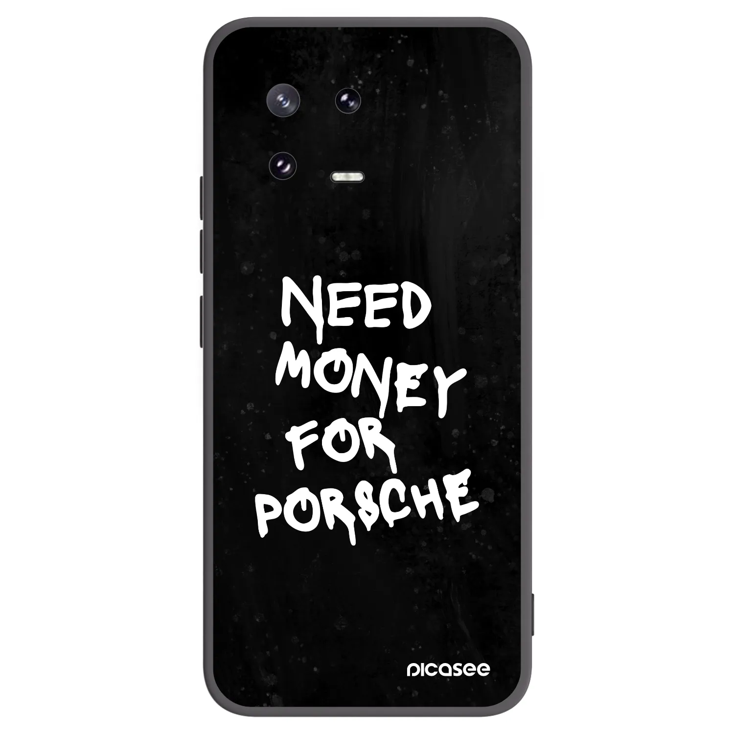 Picasee silikonowe czarne etui na Xiaomi 13 Pro - Black Dollar