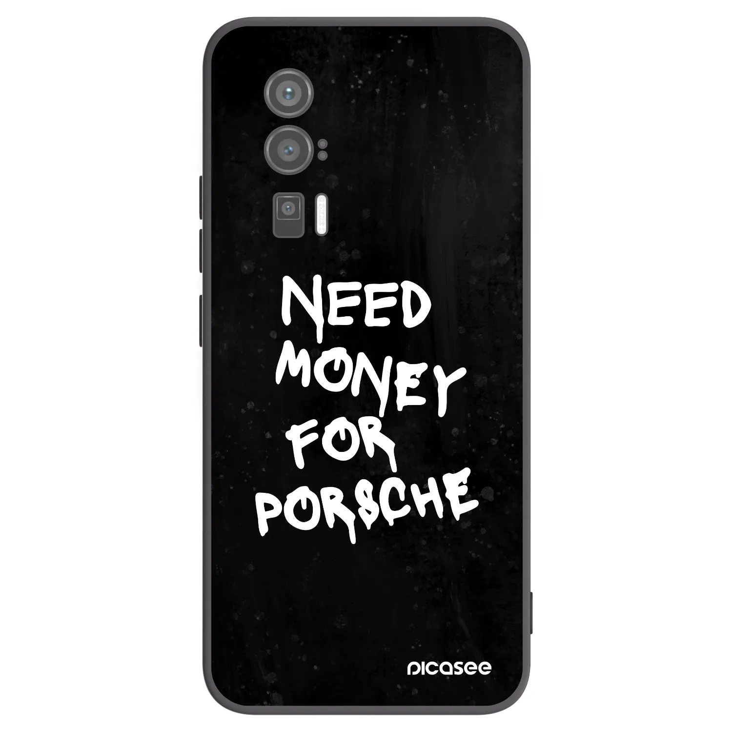 Picasee silikonowe czarne etui na Xiaomi Poco F5 Pro 5G - Black Dollar
