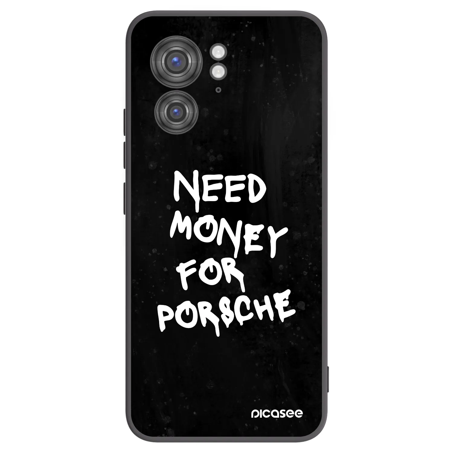 Picasee silikonowe czarne etui na Motorola Edge 40 - Black Dollar