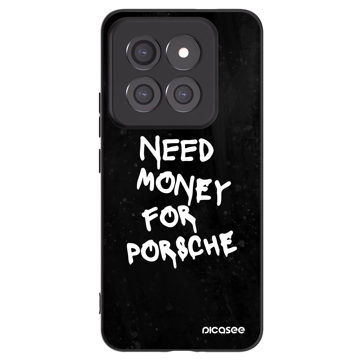 Picasee silikonowe czarne etui na Xiaomi 14 Pro - Black Dollar