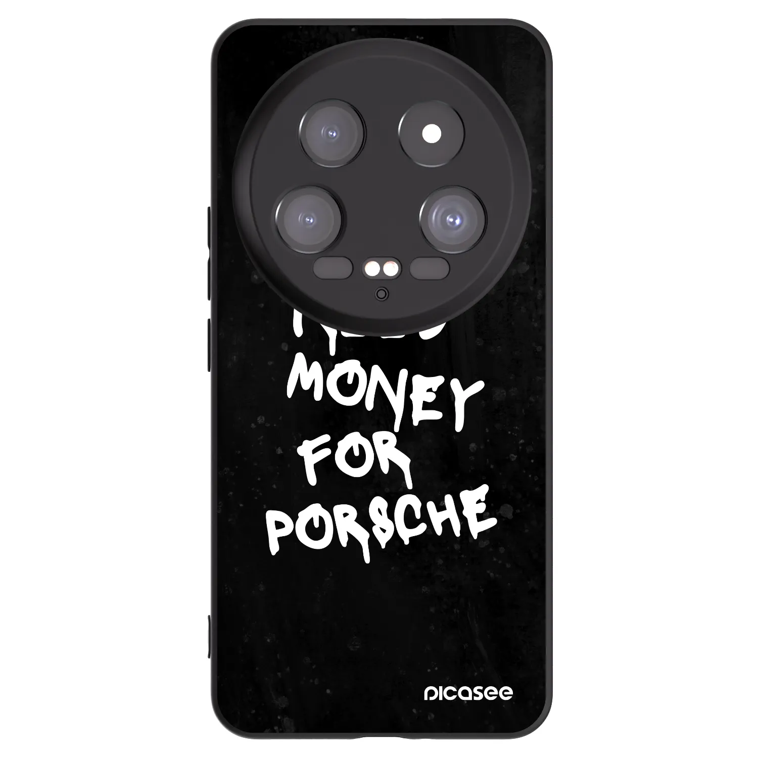 Picasee silikonowe czarne etui na Xiaomi 14 Ultra - Black Dollar