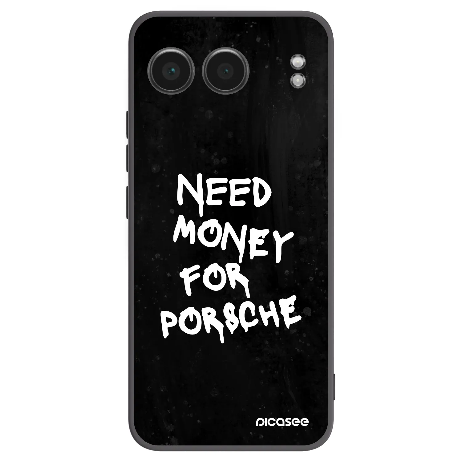 Picasee silikonowe czarne etui na OnePlus Nord 4 - Black Dollar