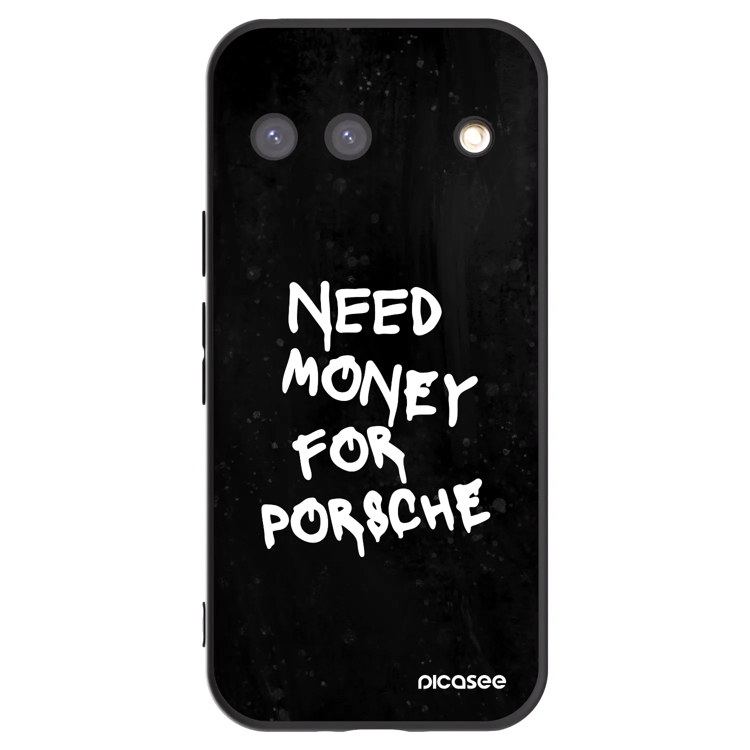 Picasee silikonowe czarne etui na Google Pixel 9 - Black Dollar