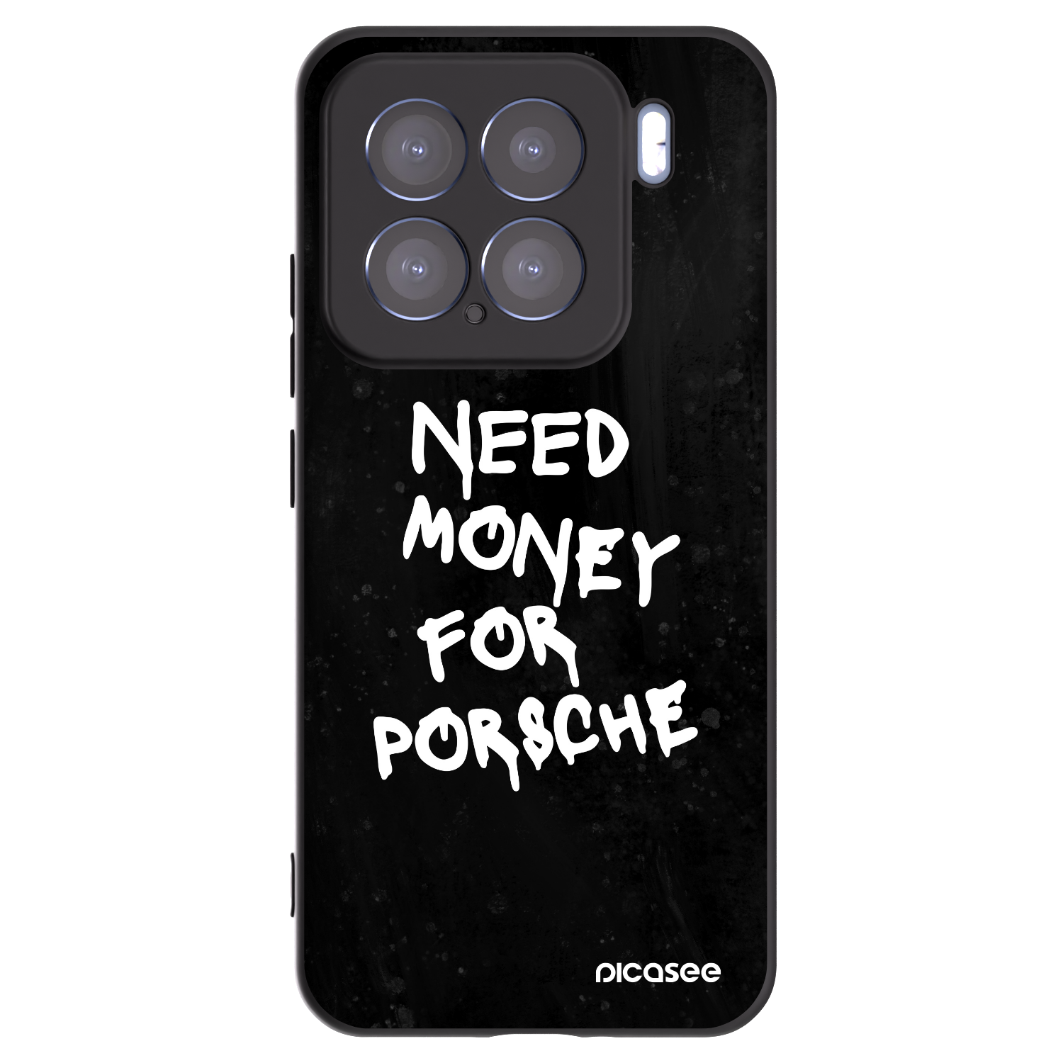 Picasee silikonowe czarne etui na Xiaomi 15 - Black Dollar